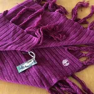 TIMBERLAND WOMEN’S LAMBSWOOL SCARF W/ TASSELS